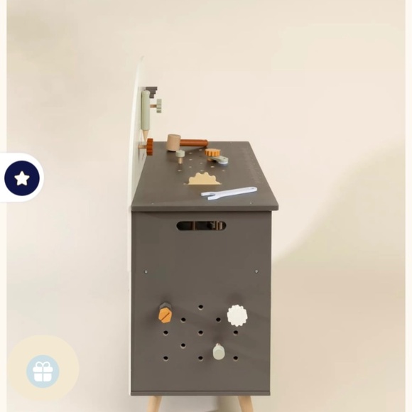 Coco Village new wooden workbench playset - Picture 3 of 6